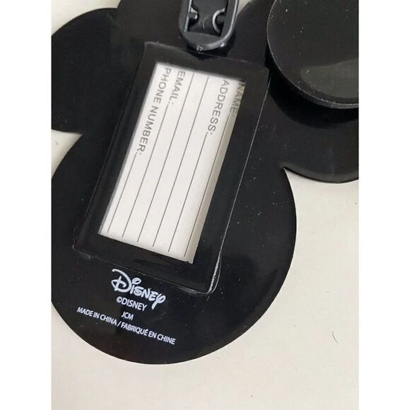 Set Of 2 DISNEY MICKEY & MINNIE MOUSE LUGGAGE BAG TAGS Big NEW - Picture 6 of 8